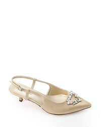 JAL-DJTX-005 Knot-Detail Flat Heel