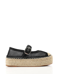 JAL-DJTX-008 Quilted Strap Espadrille