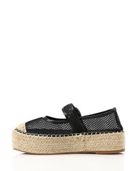 JAL-DJTX-008 Quilted Strap Espadrille