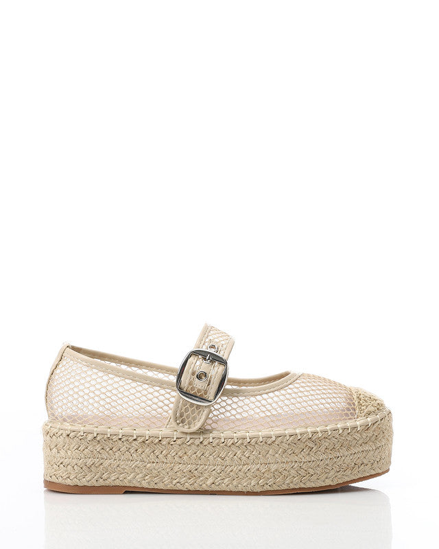 JAL-DJTX-008 Quilted Strap Espadrille