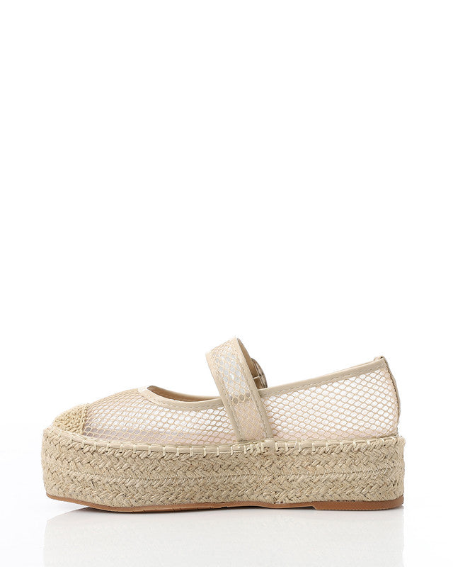 JAL-DJTX-008 Quilted Strap Espadrille