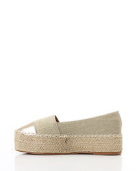 JAL-DJTX-009 Canvas Espadrille Flats