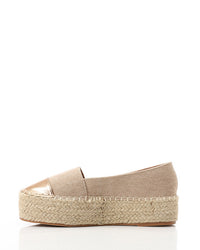 JAL-DJTX-009 Canvas Espadrille Flats