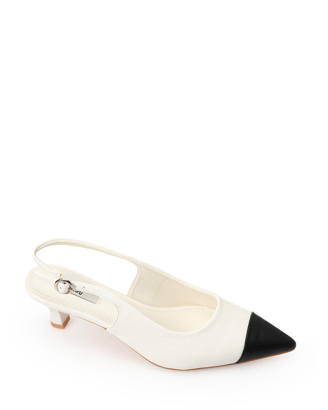 JAL-DJTX-014 Solid Pattern Heels