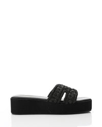 JAL-DJTX-019 Crochet Textile Upper Slippers