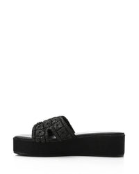 JAL-DJTX-019 Crochet Textile Upper Slippers
