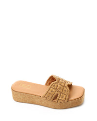 JAL-DJTX-019 Crochet Textile Upper Slippers