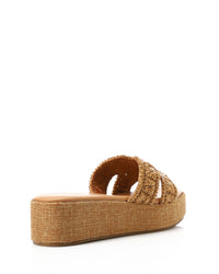 JAL-DJTX-019 Crochet Textile Upper Slippers