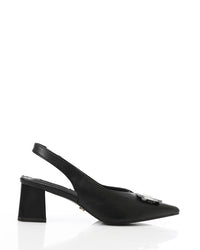 JAL-DJTX-020 Faux Leather Upper Heels
