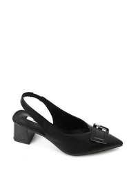 JAL-DJTX-020 Faux Leather Upper Heels