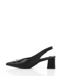 JAL-DJTX-020 Faux Leather Upper Heels