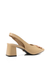 JAL-DJTX-020 Faux Leather Upper Heels