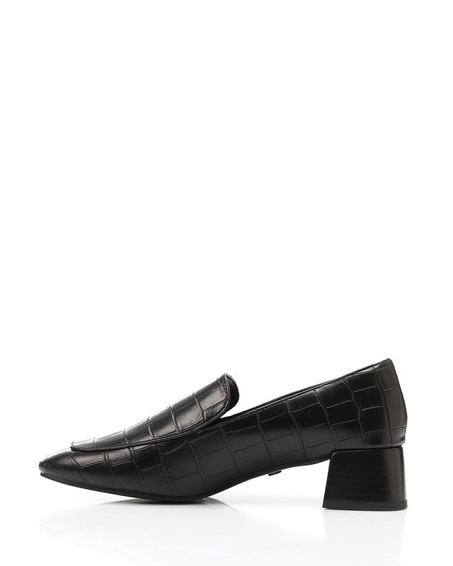 JAL-DVTX-004 Croc Heeled Formal Shoes