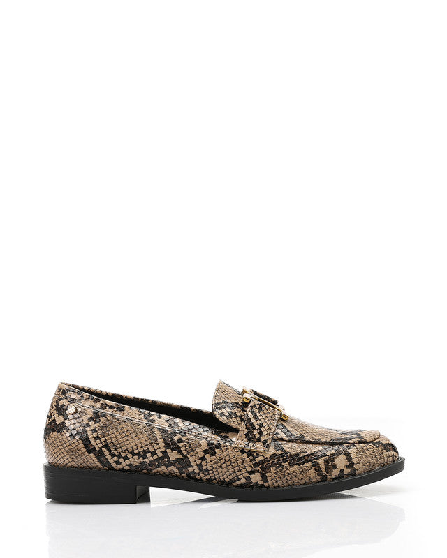JAL-DVTX-009 Snake Print Loafer