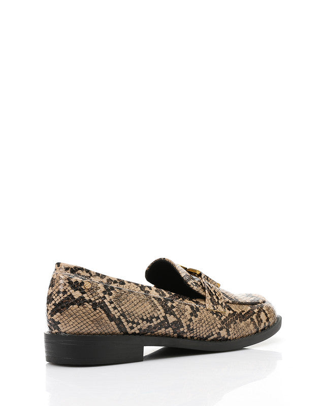 JAL-DVTX-009 Snake Print Loafer