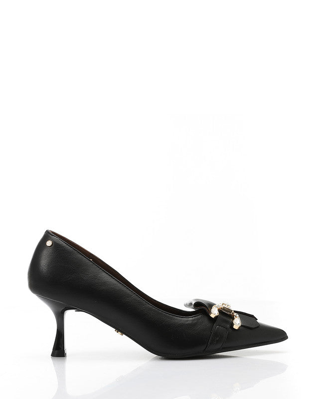 JAL-DVTX-011 Leather Buckle Heels