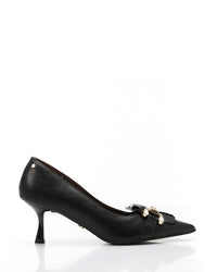 JAL-DVTX-011 Leather Buckle Heels