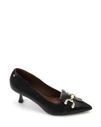 JAL-DVTX-011 Leather Buckle Heels