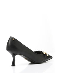 JAL-DVTX-011 Leather Buckle Heels