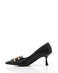 JAL-DVTX-011 Leather Buckle Heels
