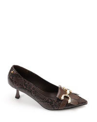 JAL-DVTX-011 Leather Buckle Heels