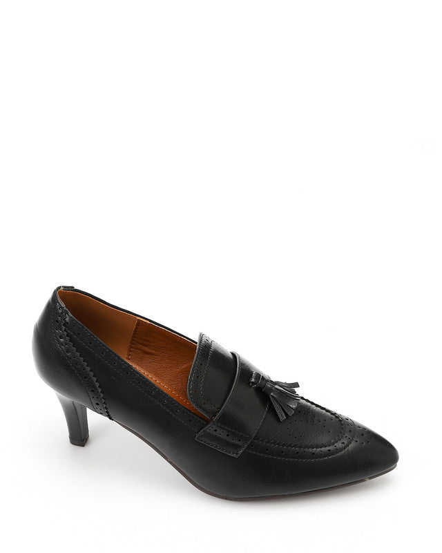 JAL-DVTX-014 Oxford Heeled Shoes