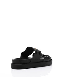KND-DJTV-005 Leather Belt Slipper
