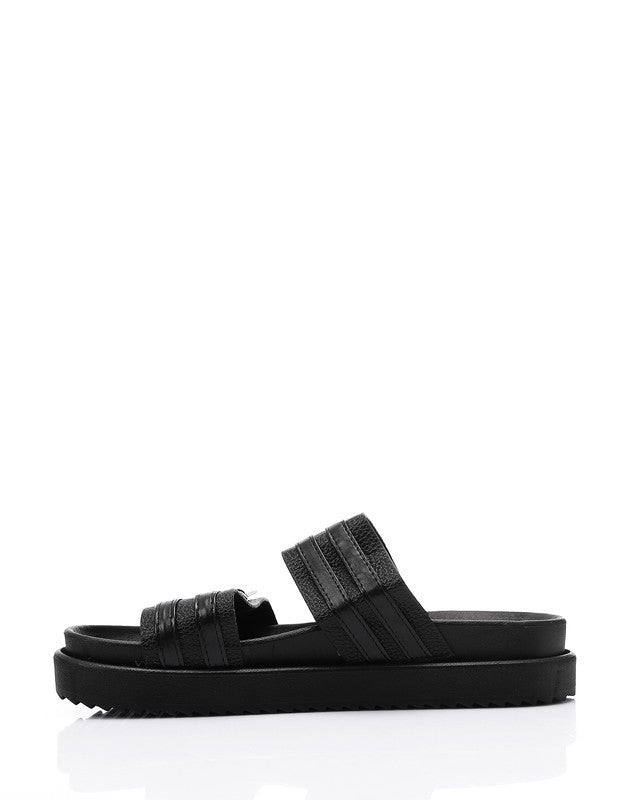 KND-DJTV-005 Leather Belt Slipper