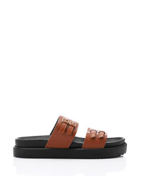 KND-DJTV-005 Leather Belt Slipper