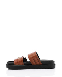 KND-DJTV-005 Leather Belt Slipper