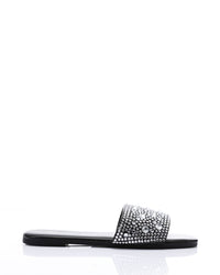KND-DJTV-011 Flat Slipper With Strass