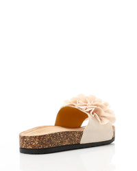 KND-DJTX-006 3D Floral Appliqué Pattern Slippers