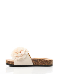 KND-DJTX-006 3D Floral Appliqué Pattern Slippers