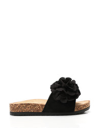 KND-DJTX-006 3D Floral Appliqué Pattern Slippers