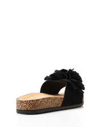 KND-DJTX-006 3D Floral Appliqué Pattern Slippers