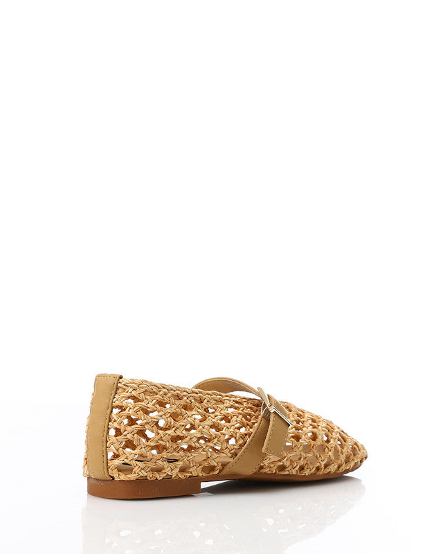 KND-DJTX-018 Adjustable Buckle Strap Closure Flats