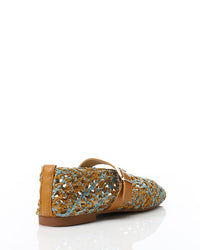 KND-DJTX-018 Adjustable Buckle Strap Closure Flats