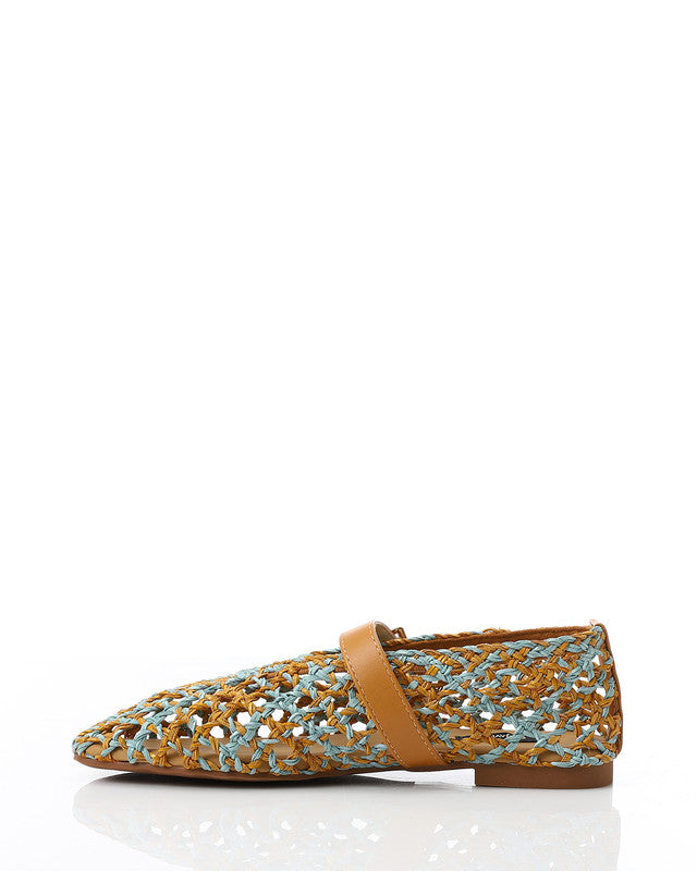 KND-DJTX-018 Adjustable Buckle Strap Closure Flats