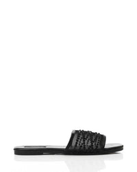 KND-DJTX-021 Open Square Toe Shape Slides