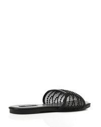 KND-DJTX-021 Open Square Toe Shape Slides