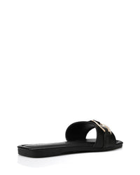 KND-DJTX-023 Open Square Toe Shape Slides