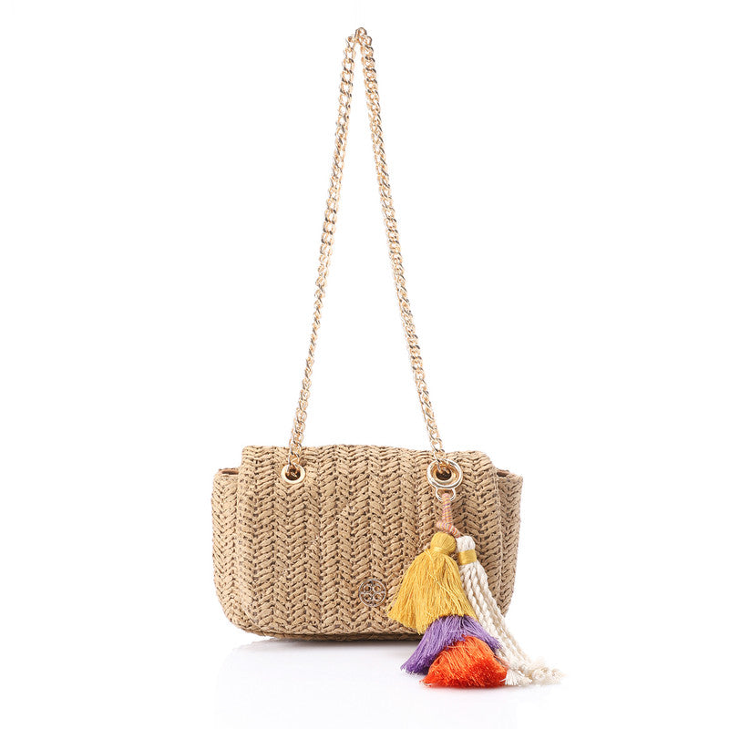 LID-DJTV-016 Chevron Weave Cross Body Bag