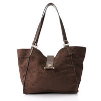 LID-DVTX-001 Suede Magnet Shoulder Bag