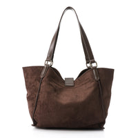 LID-DVTX-001 Suede Magnet Shoulder Bag