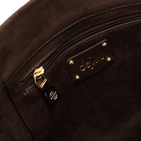 LID-DVTX-001 Suede Magnet Shoulder Bag
