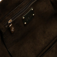 LID-DVTX-001 Suede Magnet Shoulder Bag