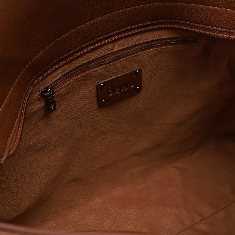 LID-DVTX-004  Pattenerned Leather Shoulder Bag