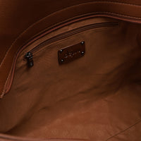 LID-DVTX-004  Pattenerned Leather Shoulder Bag