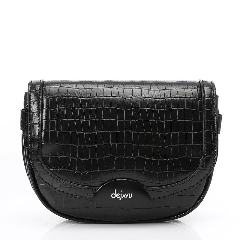 LID-DVTX-007 Leather Croc Crossbag