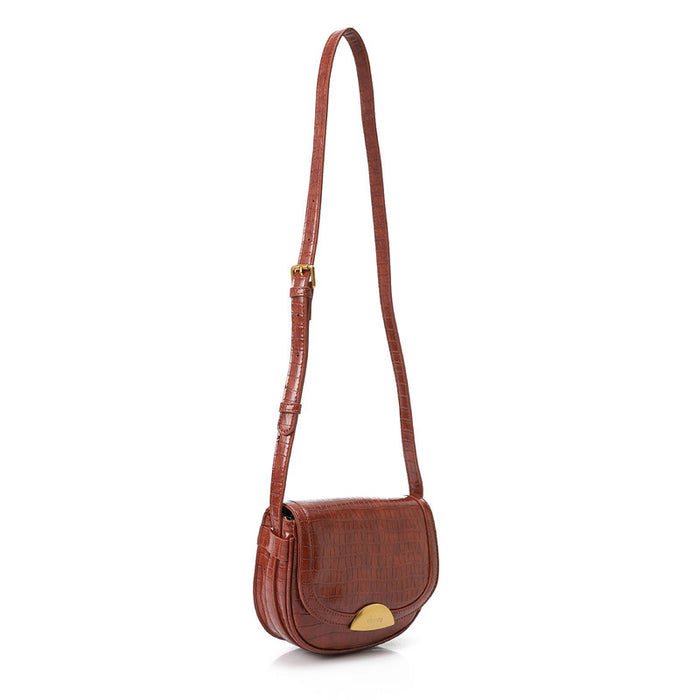 LID-DVTX-007 Leather Croc Crossbag
